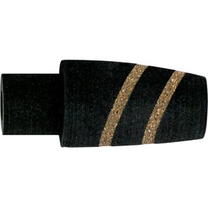 Split Grip Fighting Butt 2.5" 60% EVA w / diagonal CC inlay-black