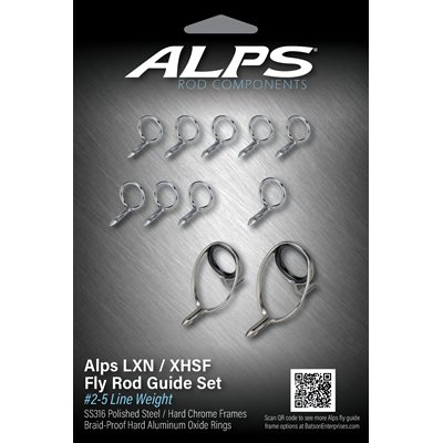 10'-8'6" 5wt-2wt Alps Polished Light Guide Kit / no top