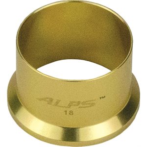 Reel Seat Pipe Extension Ring Size 20 - Pale Gold