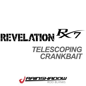 Revelation Crank Bait (Telescopic) 9' 2" 10-25lb 13 / 8-1 1 / 4 oz Hvy-Satin Black