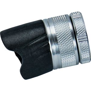 RPD Nut MVT material double knurled - Silver