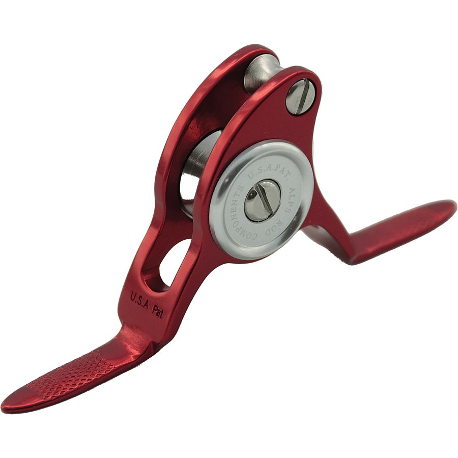 Roller Gde w / o ball bearing -Red w / Slvr cover & Rlr