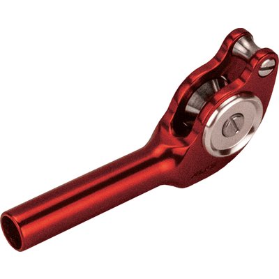 Roller Top 18.0 Tube without Ball Bearing-Red w / Slvr Cover & Rlr