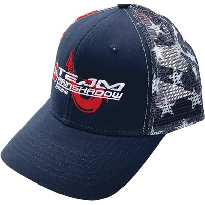 Patriotic US Flag Team Rainshadow Round Bill Snap Back Hat