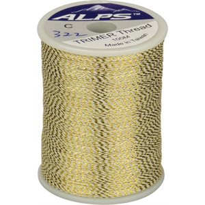 Trimer thread size C small spool - gold / white